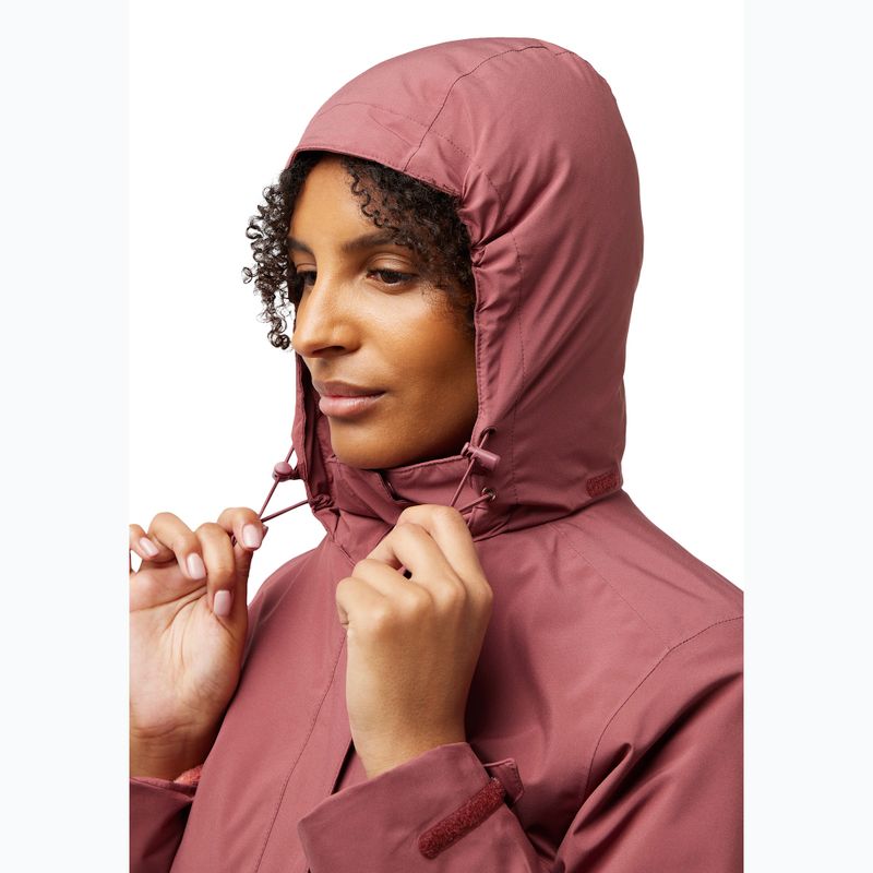Jack Wolfskin дамски вълнен суитшърт Rotwand 3In1 червена охра 5