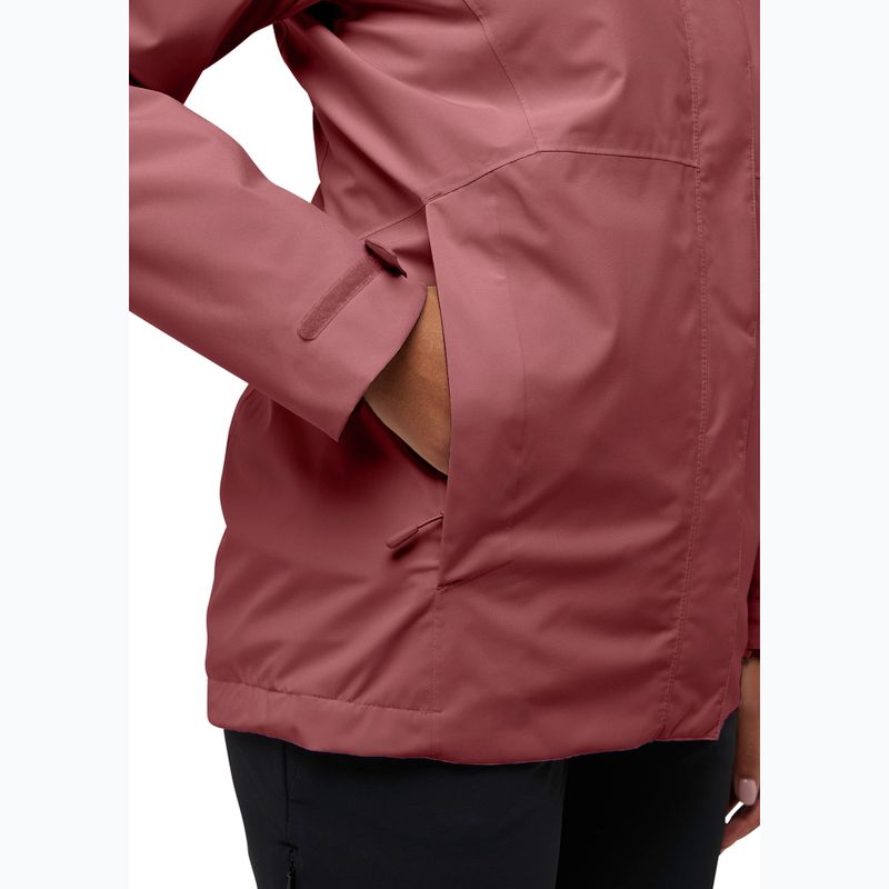 Jack Wolfskin дамски вълнен суитшърт Rotwand 3In1 червена охра 7