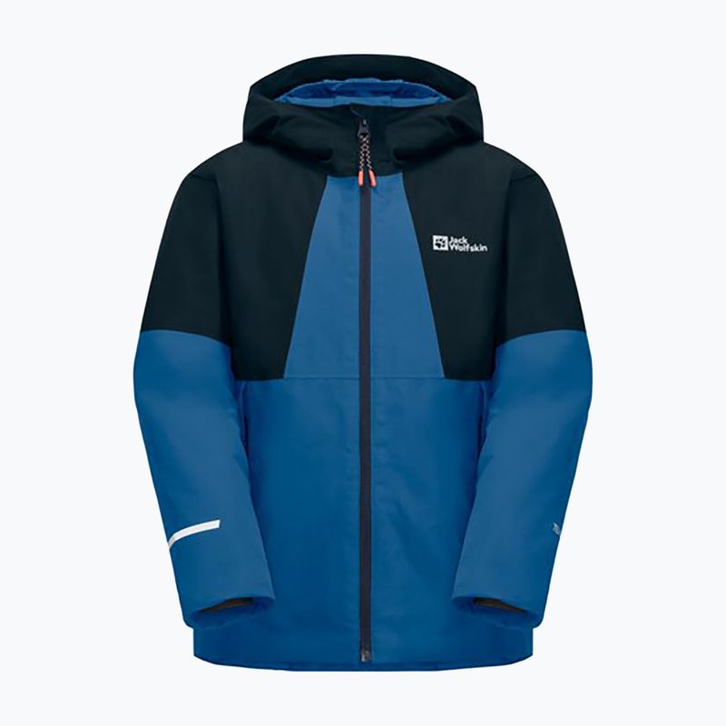 Детско пухено яке Jack Wolfskin Actamic 2L Ins crisp cobalt 4