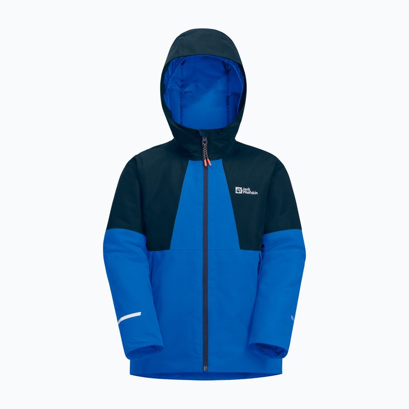 Детско пухено яке Jack Wolfskin Actamic 2L Ins crisp cobalt 5