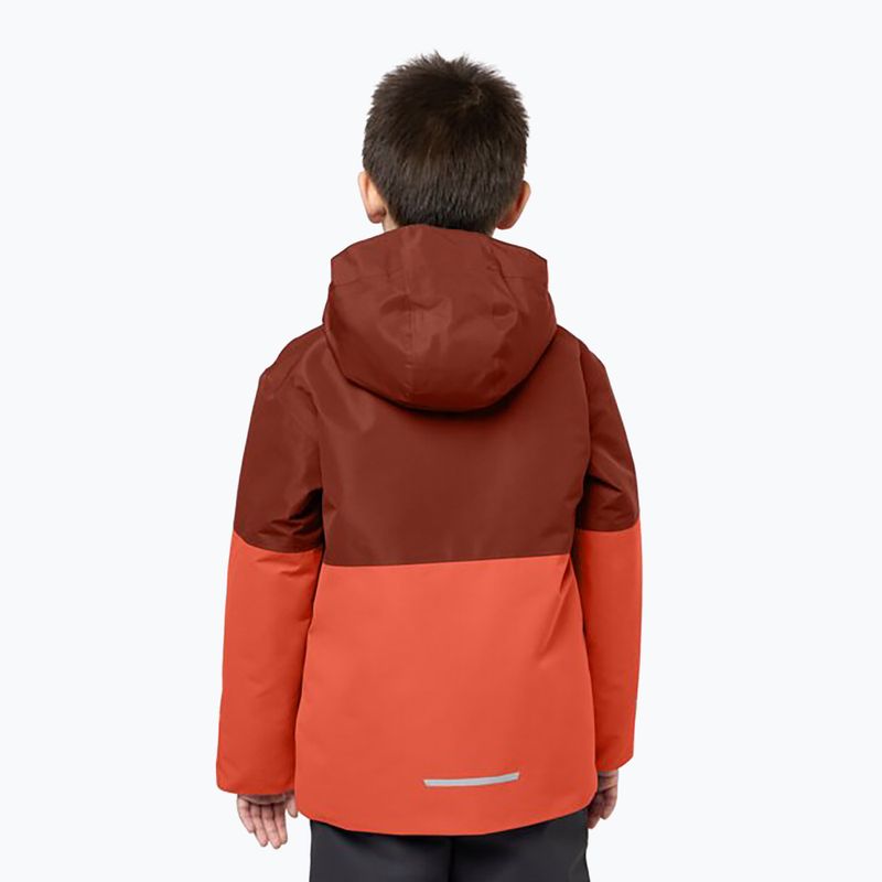 Детско пухено яке Jack Wolfskin Actamic 2L Ins coral orange 2