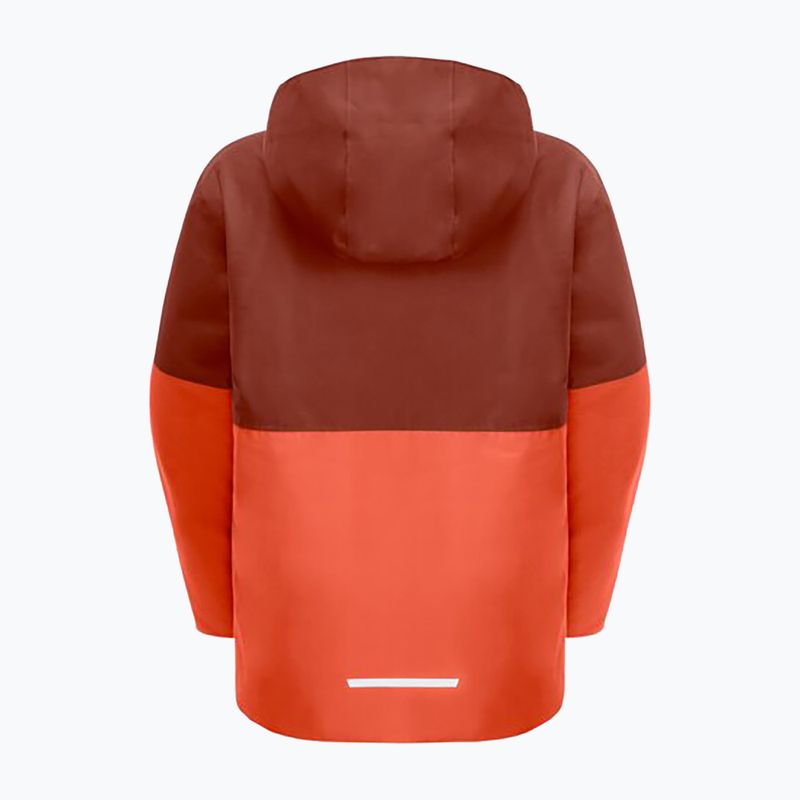 Детско пухено яке Jack Wolfskin Actamic 2L Ins coral orange 5