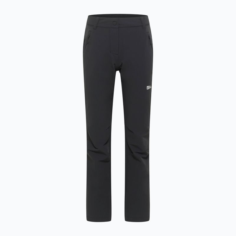 Дамски панталони Jack Wolfskin Activate Thermic softshell black 6