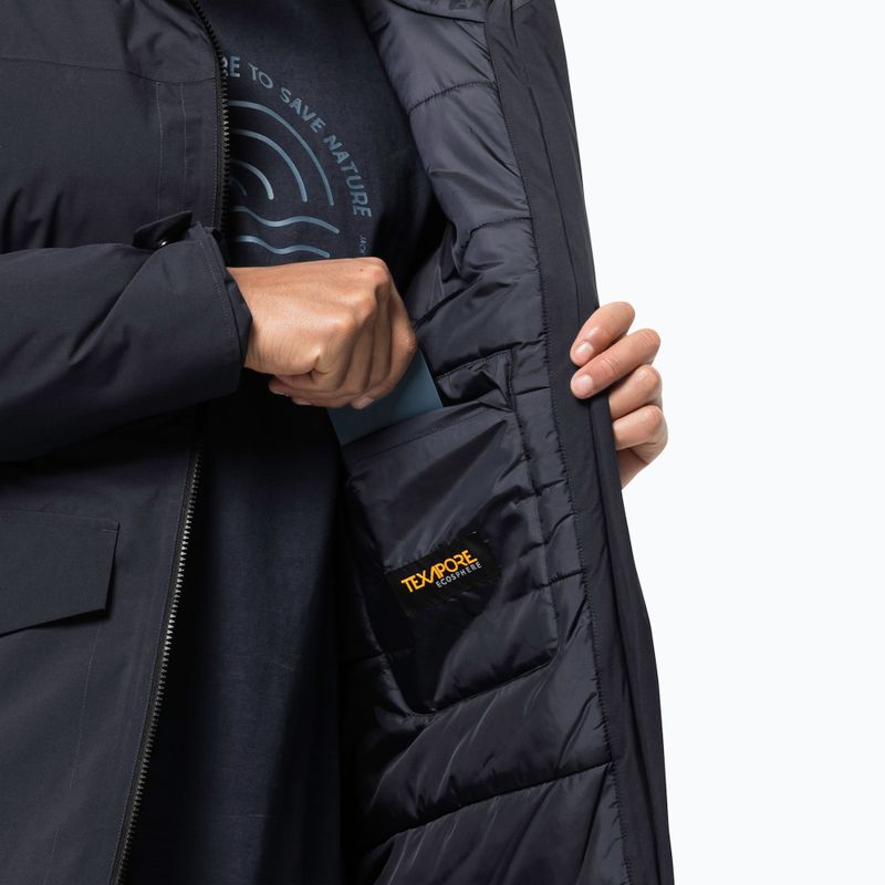 Мъжки Jack Wolfskin Koenigsbau Parka пухено яке dark navy 5