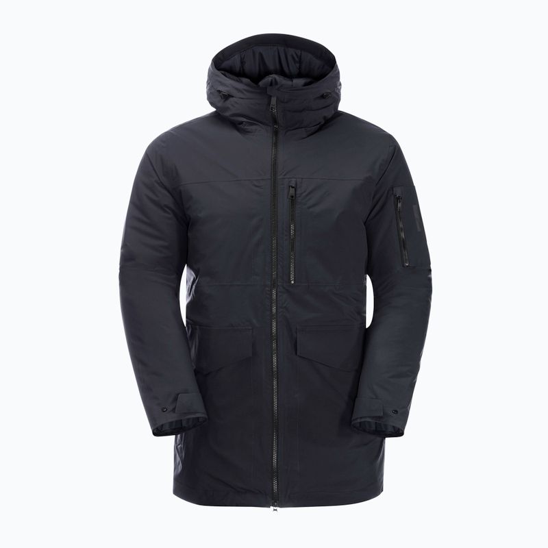 Мъжки Jack Wolfskin Koenigsbau Parka пухено яке dark navy 7