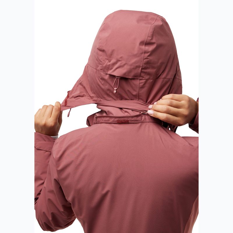 Дамско яке 3в1 Jack Wolfskin Hunberg mineral red 7