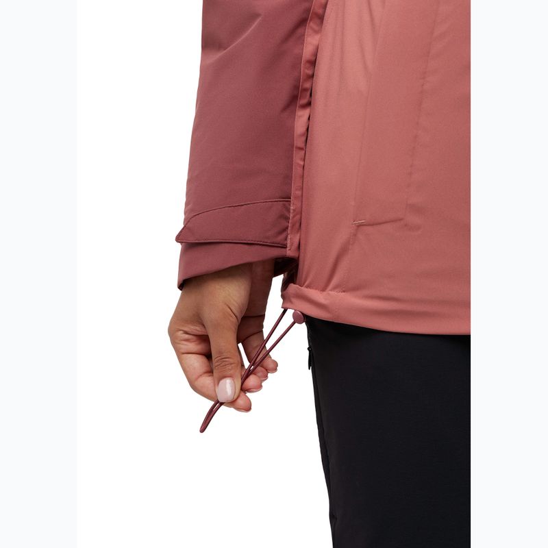 Дамско яке 3в1 Jack Wolfskin Hunberg mineral red 8