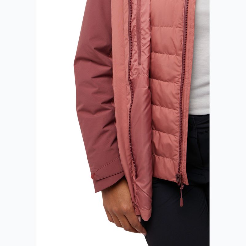 Дамско яке 3в1 Jack Wolfskin Hunberg mineral red 14