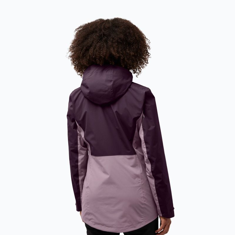 Дамско яке 3в1 Jack Wolfskin Hunberg wild blossom 2