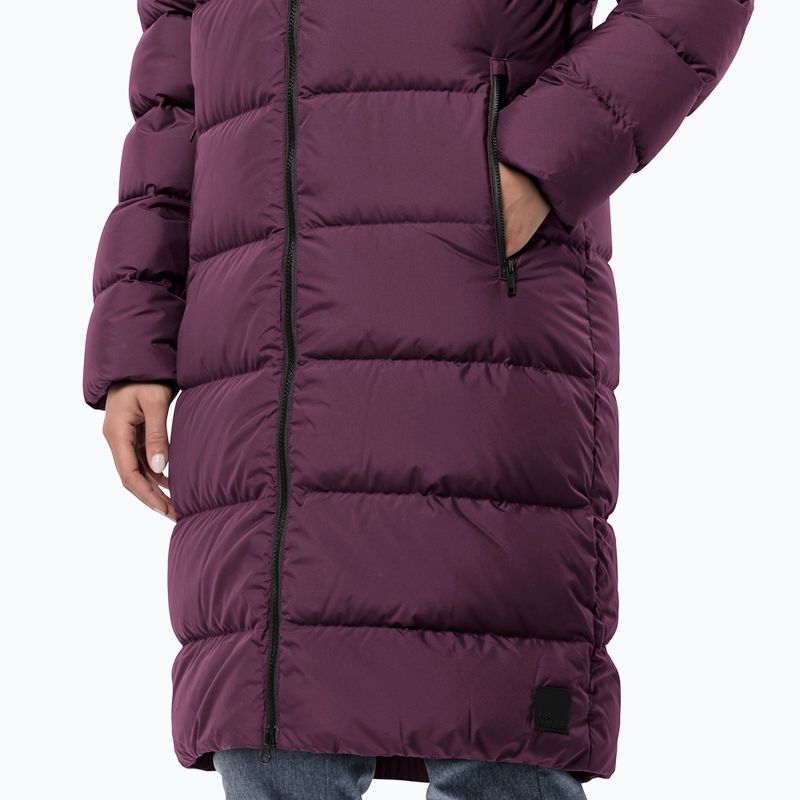 Дамско пухено яке Jack Wolfskin Frozen Palace berry jam 4