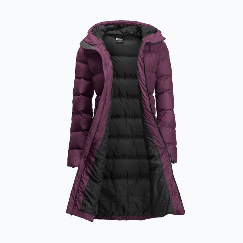 Дамско пухено яке Jack Wolfskin Frozen Palace berry jam 8