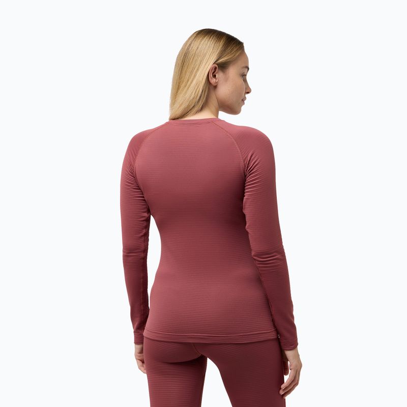 Дамска термо блуза с дълъг ръкав Jack Wolfskin Infinite Warm red ochre 2