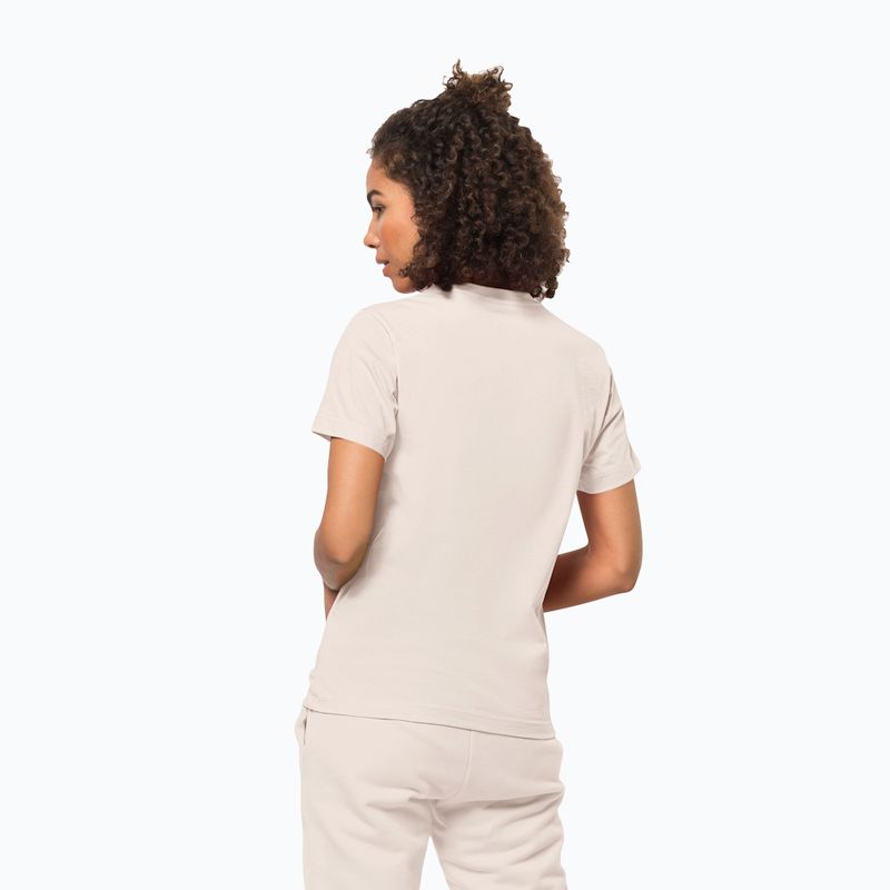 Jack Wolfskin Essential дамска тениска за трекинг panna cotta 2