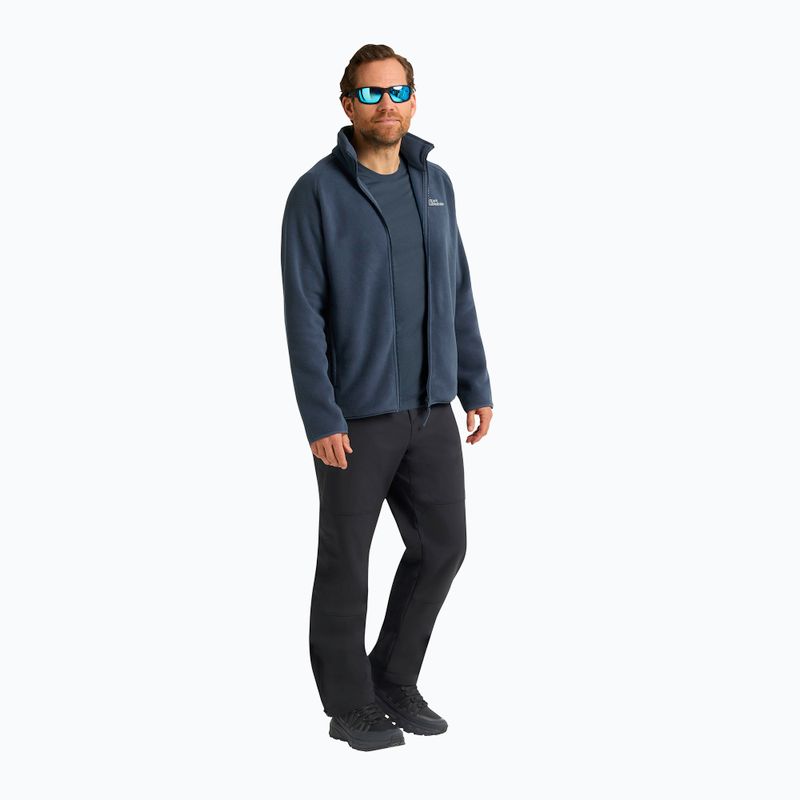 Мъжка термоактивна блуза с дълъг ръкав Jack Wolfskin Sky Thermal midnight sky 2