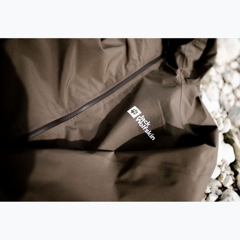 Мъжко яке за дъжд Jack Wolfskin Prelight 2L Ins cold coffee 12