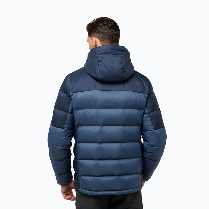 Jack Wolfskin мъжко пухено яке Nebelhorn Down Hoody nature blue 2