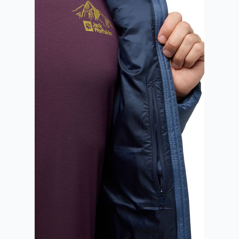 Jack Wolfskin мъжко пухено яке Nebelhorn Down Hoody nature blue 9