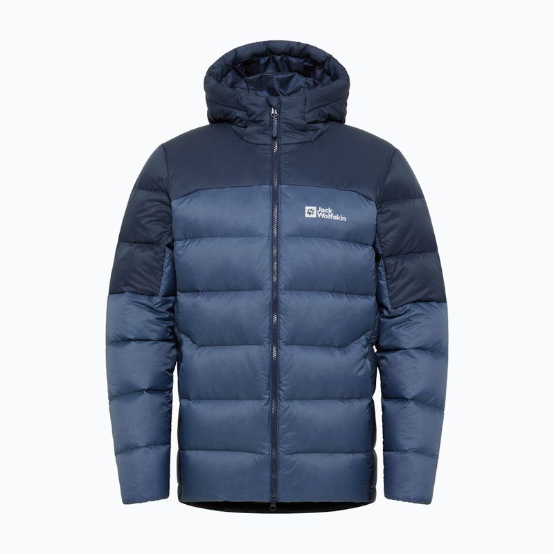 Jack Wolfskin мъжко пухено яке Nebelhorn Down Hoody nature blue 10