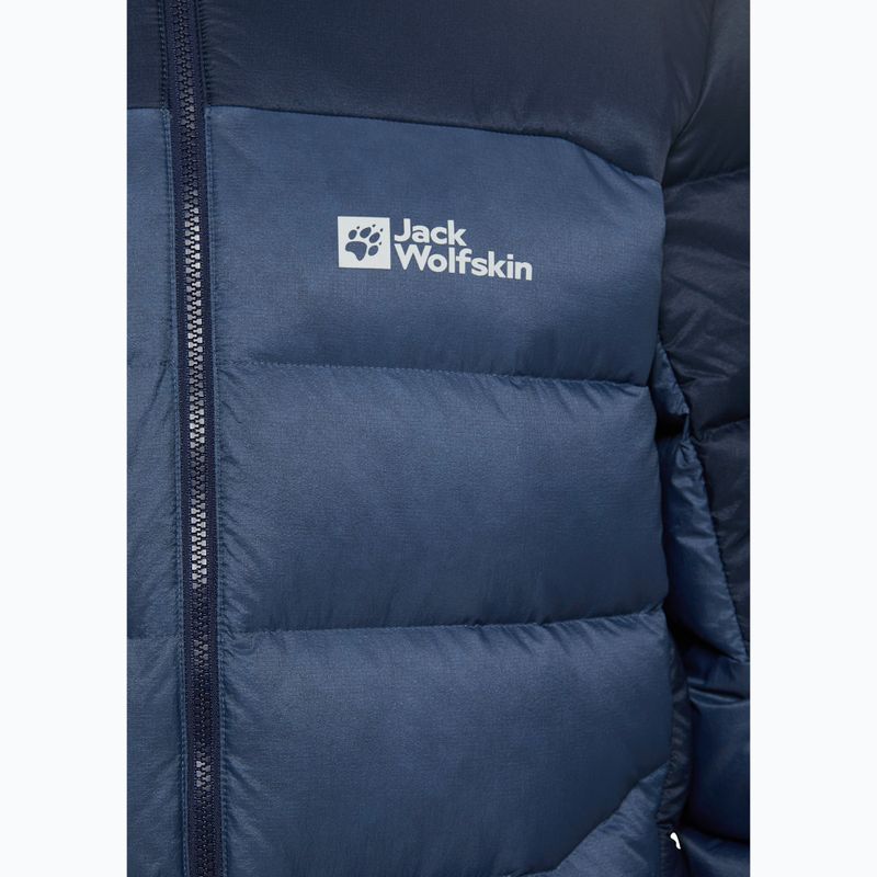 Jack Wolfskin мъжко пухено яке Nebelhorn Down Hoody nature blue 12