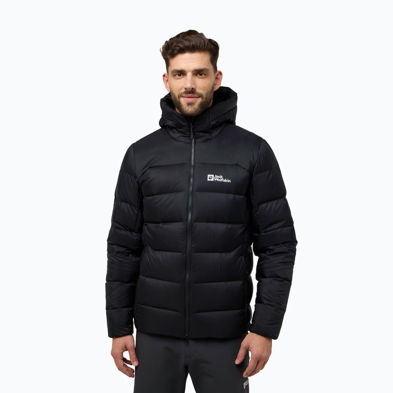 Jack Wolfskin мъжко пухено яке Nebelhorn Down Hoody black