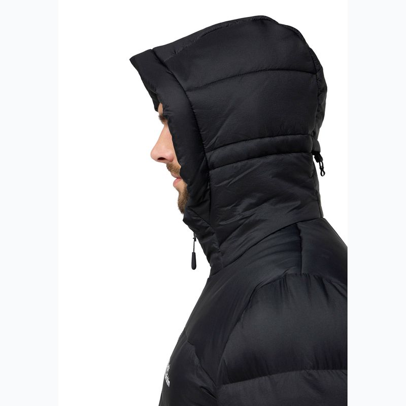Jack Wolfskin мъжко пухено яке Nebelhorn Down Hoody black 5