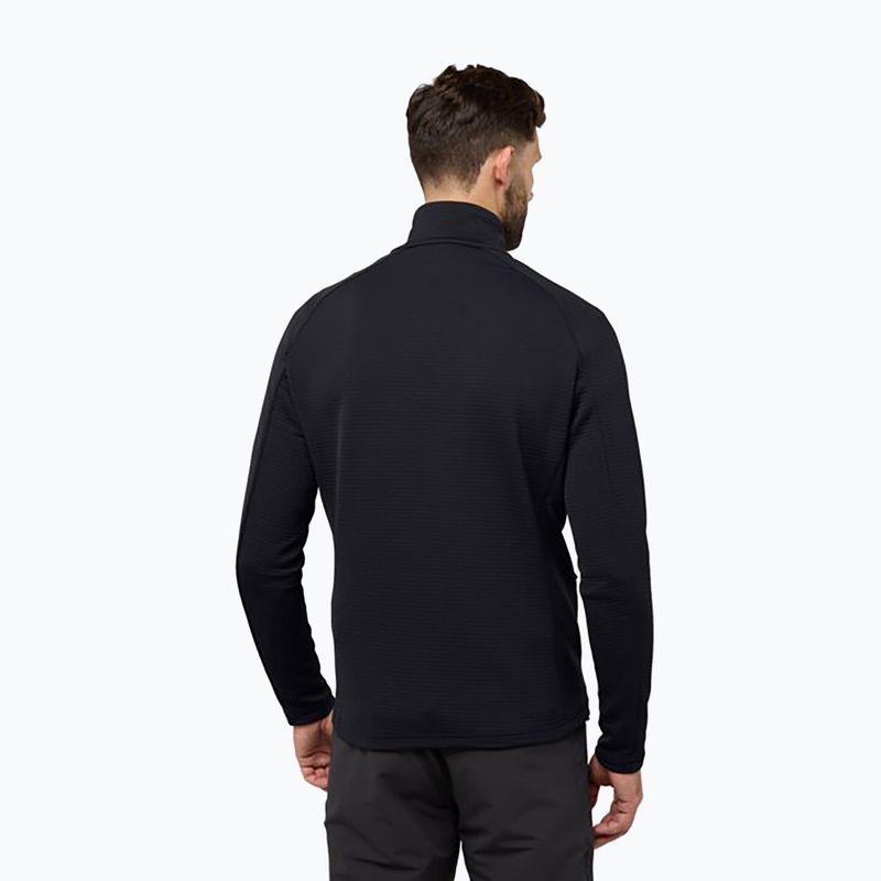 Мъжки поларен суитшърт Dormer black на Jack Wolfskin 2