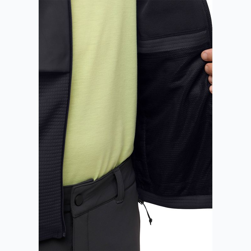 Мъжки поларен суитшърт Dormer black на Jack Wolfskin 4