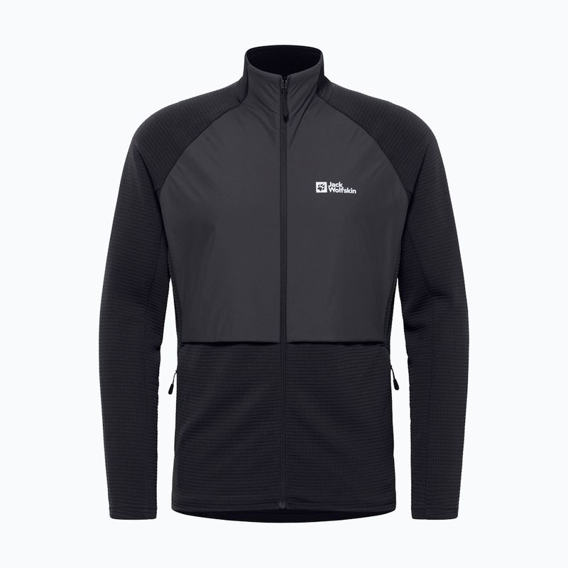 Мъжки поларен суитшърт Dormer black на Jack Wolfskin 5
