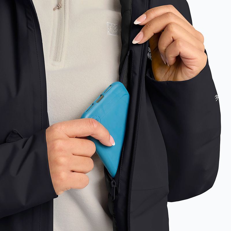 Дамско ватирано яке Jack Wolfskin Wisper Ins black 8