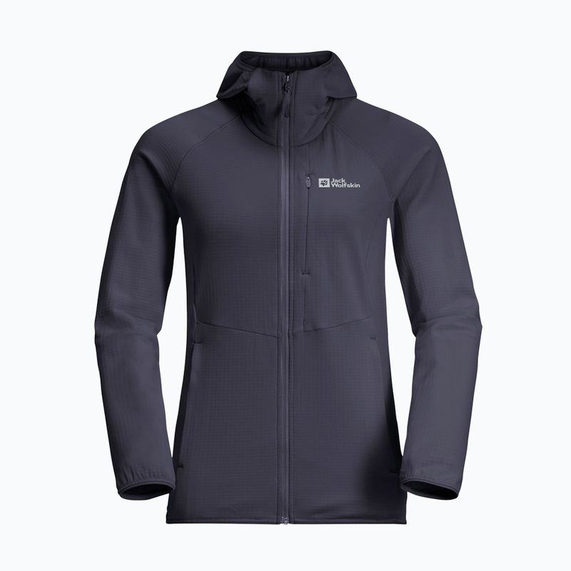 Jack Wolfskin дамско яке с полар Kolbenberg Hooded Fz graphite 7