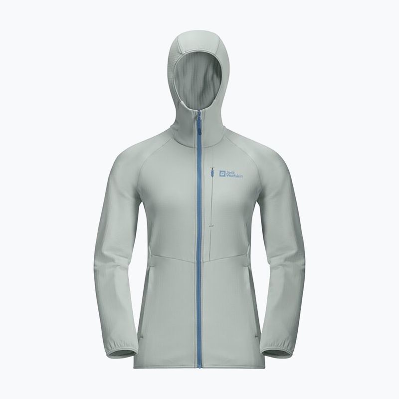 Jack Wolfskin дамско поларено яке Kolbenberg Hooded Fz cool grey 2