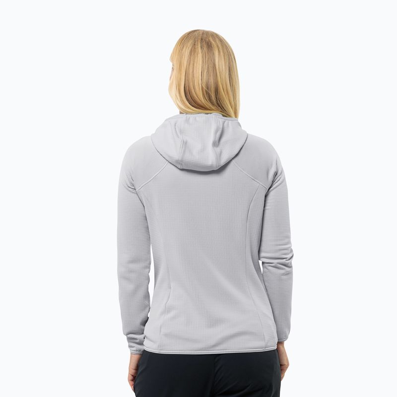 Jack Wolfskin дамско поларено яке Kolbenberg Hooded Fz cool grey 2