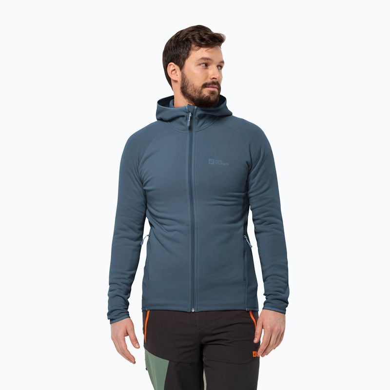 Мъжки потник с качулка Jack Wolfskin Baiselberg Fz от полар