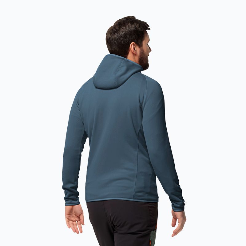 Мъжки потник с качулка Jack Wolfskin Baiselberg Fz от полар 2