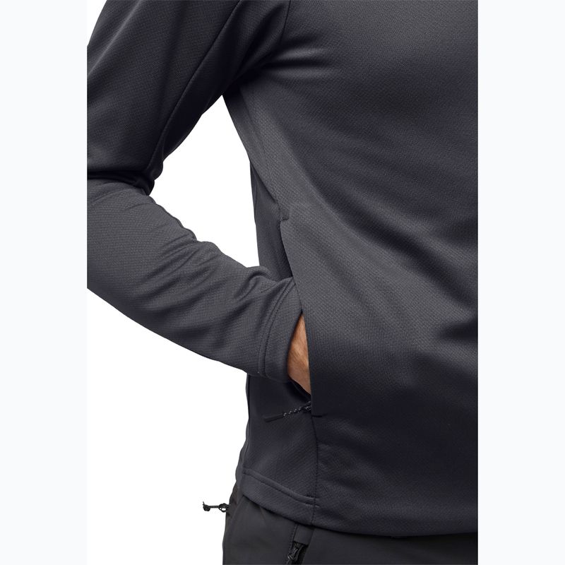 Мъжки суитшърт Alpgrat phantom fleece на Jack Wolfskin 4