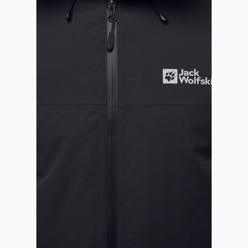 Jack Wolfskin Wisper Ins мъжко пухено яке черно 5