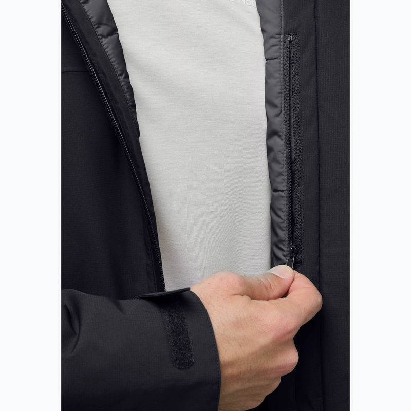 Jack Wolfskin Wisper Ins мъжко пухено яке черно 8