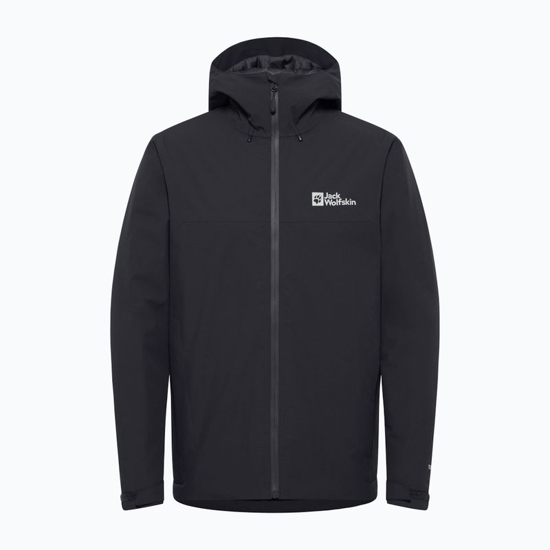 Jack Wolfskin Wisper Ins мъжко пухено яке черно 10