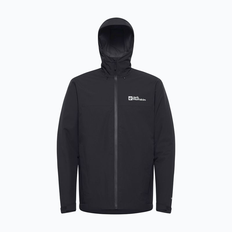 Jack Wolfskin Wisper Ins мъжко пухено яке черно 11
