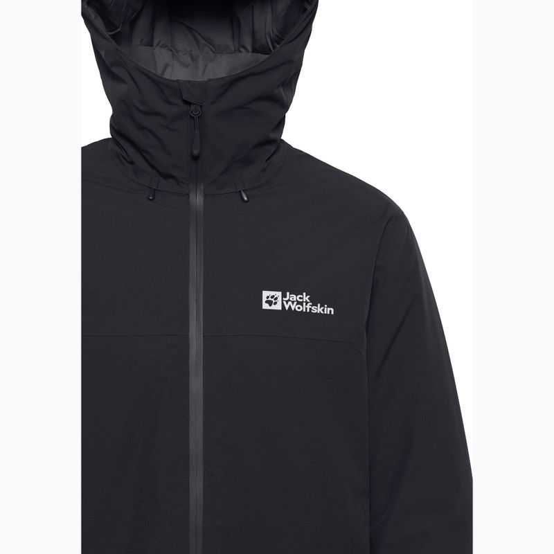Jack Wolfskin Wisper Ins мъжко пухено яке черно 13