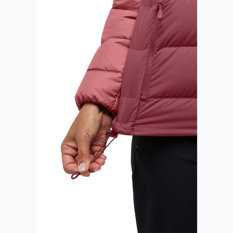 Дамско пухено яке  Jack Wolfskin Ather Down Hoody red ochre 7