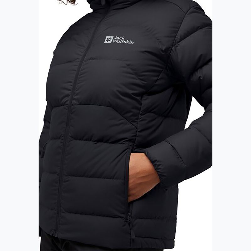 Дамско пухено яке Jack Wolfskin Ather Down Hoody black 3