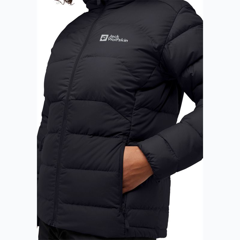 Дамско пухено яке Jack Wolfskin Ather Down Hoody black 7