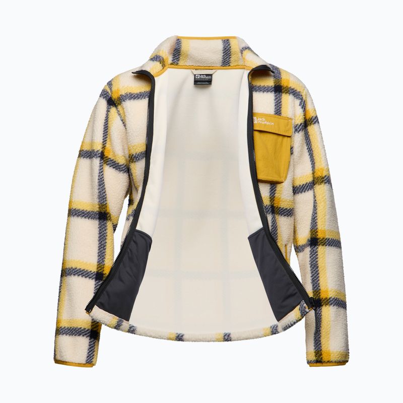 Мъжки поларен суитшърт Felslicht Check panna cotta на Jack Wolfskin 8