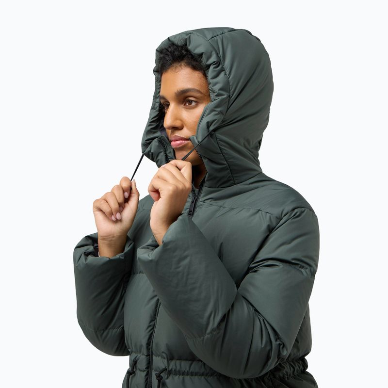Дамско пухено яке Jack Wolfskin Kirschallee slate green 4