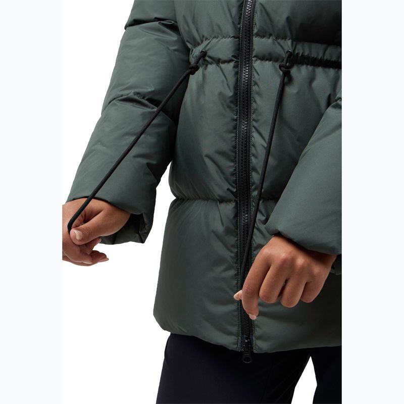 Дамско пухено яке Jack Wolfskin Kirschallee slate green 5