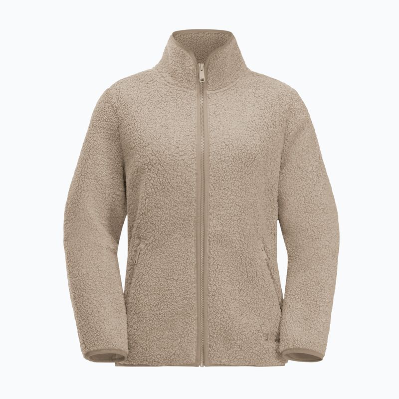 Дамски поларен суитшърт High Curl anis на Jack Wolfskin 5