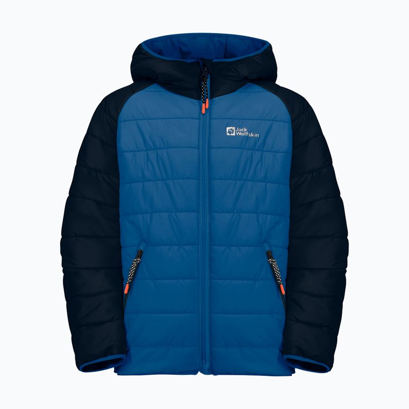 Детско пухено яке Zenon crisp cobalt на Jack Wolfskin 4