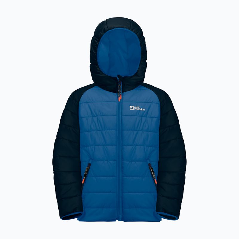 Детско пухено яке Zenon crisp cobalt на Jack Wolfskin 5