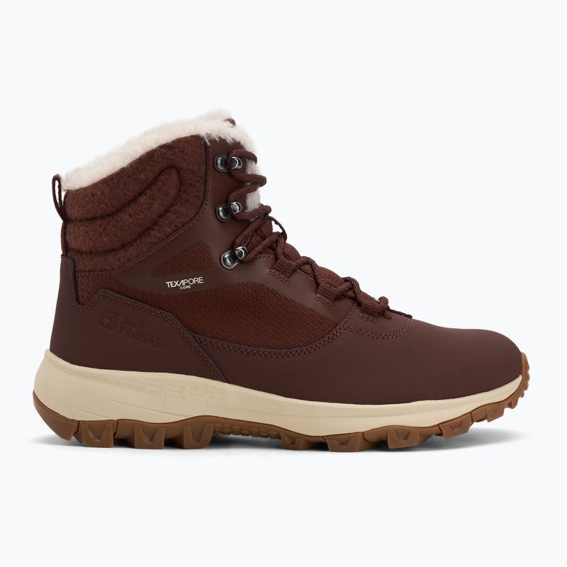 Дамски обувки Jack Wolfskin Everquest Texapore High dark mahogany 2